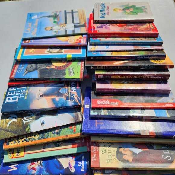 4 Book Bundle Lot Set Chapter Books Young Adult Literature Novels Mystery Books - Picture 12 of 16